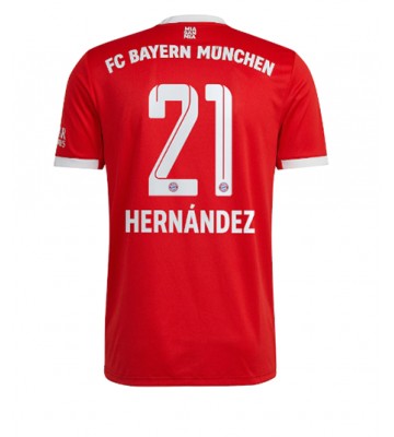 Bayern Munich Lucas Hernandez #21 Hemmatröja 2022-23 Korta ärmar